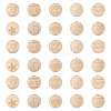 100Pcs 10 Style Unfinished Natural Wood European Beads WOOD-TA0001-55-11