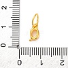925 Sterling Silver Letter Charms with Jump Rings LS-STER-R008-01G-Q-3