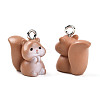 Opaque Resin Pendants RESI-Z014-01H-2