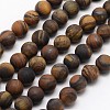 Natural Tiger Eye Beads Strands X-G-D688-10mm-1
