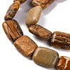 Natural Picture Jasper Beads Strands G-T047-B07-01-4