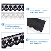 8 Yards 2 Colors Cotton Lace Trims SRIB-HY0001-06-3