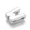 Alloy Slide Charms PALLOY-WH0069-02W-P-2