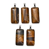 Natural Tiger Eye Pendants GG-CBAA0EE-01P-10-1