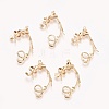 Brass Peg Bails Pendants LS-KK-E760-30G-NF-2