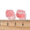 Baking Paint Transparent Glass Beads X1-GLAA-C035-01H-3