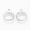 Tarnish Resistant 304 Stainless Steel Leverback Earring Findings STAS-S073-01-2