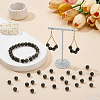 Natural Pyrite Beads Strands G-OC0001-83-4