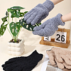 6Pcs 3 Colors Superfine Fiber Dedusting Gloves AJEW-CY0002-61-3