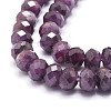Natural Ruby Beads Strands G-E569-I17-3