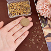 400Pcs 4 Styles 304 Stainless Steel Open Jump Rings STAS-GA0001-66-3