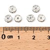 Brass Rhinestone Spacer Beads RB-A014-Z5mm-01S-2
