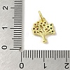 Brass Micro Pave Cubic Zirconia Charms KK-M283-27D-02-3