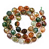Natural Peacock Agate Beads Strands G-T131-82A-03-2