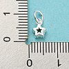 925 Sterling Silver Birthstone Charms STER-G035-01C-02-3