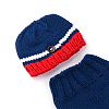 Crochet Baby Beanie Costume AJEW-R030-46-3