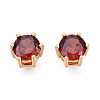 Brass Inlaid Cubic Zirconia Charms KK-N216-346D-1