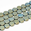 Electroplate Non-magnetic Synthetic Hematite Beads G-T060-8mm-01C-1