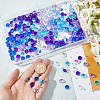 15 Styles Transparent Acrylic Rhinestone Cabochons MACR-SC0001-39-3