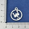 Twelve Constellations Alloy Pendants PALLOY-Q006-01L-S-3