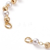 Acrylic Beaded Chain Bracelet Making AJEW-JB00871-2