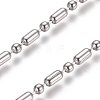 Non-Tarnish 304 Stainless Steel Ball Chains CHS-L024-025E-3