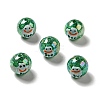 AB Color Transparent Crackle Acrylic Round Beads LS-OACR-A013-03E-2