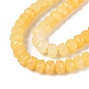 Imitation Jade Crackle Glass Beads Strands GLAA-N068-01A-A05-4