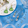 100Pcs Brass Leverback Earring Findings KK-BBC0024-38G-4