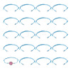20Pcs Adjustable Korean Waxed Polyester Cord Bracelet Making BJEW-TAC0051-09-2