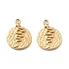 Ion Plating(IP) 316 Surgical Stainless Steel Pendants STAS-D450-12G-2