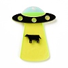 Transparent Acrylic Pendants LS-OACR-B001-04-1