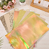 8Pcs 4 Colors Imitation Leather Fabrics DIY-CL0001-74A-4