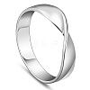 SHEGRACE Rhodium Plated 925 Sterling Silver Rings JR732A-02-1