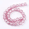 Handmade Silver Foil Glass Lampwork Beads LS-FOIL-G027-01D-1