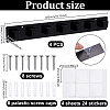 4 Bags Acrylic Wall-Mounted Display Races for Eyeglasses ODIS-GO0001-20-2