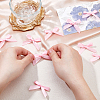 Bowknot Polyester Brooches JEWB-WH0028-68B-3