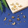 16Pcs 4 Styles 304 Stainless Steel Stud Earring Findings STAS-FS0001-85G-8