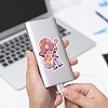 50Pcs Flower Waterproof PVC Cartoon Stickers PW-WG29182-01-4