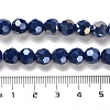 Opaque Glass Beads Stands EGLA-A035-P8mm-B09-4
