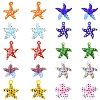 5Pcs Handmade Lampwork Pendants LAMP-YW0001-67A-2