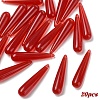 20Pcs Resin Beads RESI-YW0004-34F-1