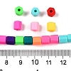 Handmade Polymer Clay Beads Strands CLAY-T021-02-4