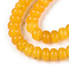 Dyed Natural White Jade Beads Strands G-T139-59A-07-3