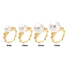 Brass Cuff Finger Ring Settings LS-KK-L219-15C-G-4