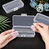 Polypropylene(PP) Storage Containers Box Case CON-WH0073-65-3