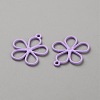 Hollow Out Spray Painted Alloy Pendants FIND-WH20008-19B-2