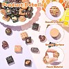 42Pcs 21 Colors Resin Cabochons RESI-CJ0005-05-3
