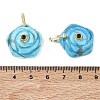 Dyed atural Howlite Carved Pendants GG-CBAF4FB-01G-04-3