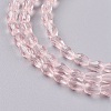 Faceted Glass Beads Strands GLAA-A036-F07-3